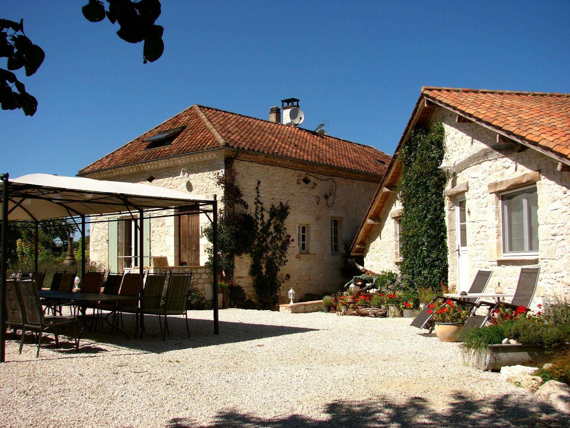Hotel La Bordette à Valeilles Extérieur photo