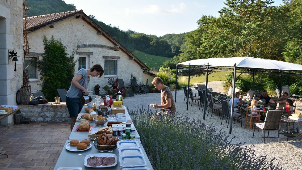 Hotel La Bordette à Valeilles Extérieur photo