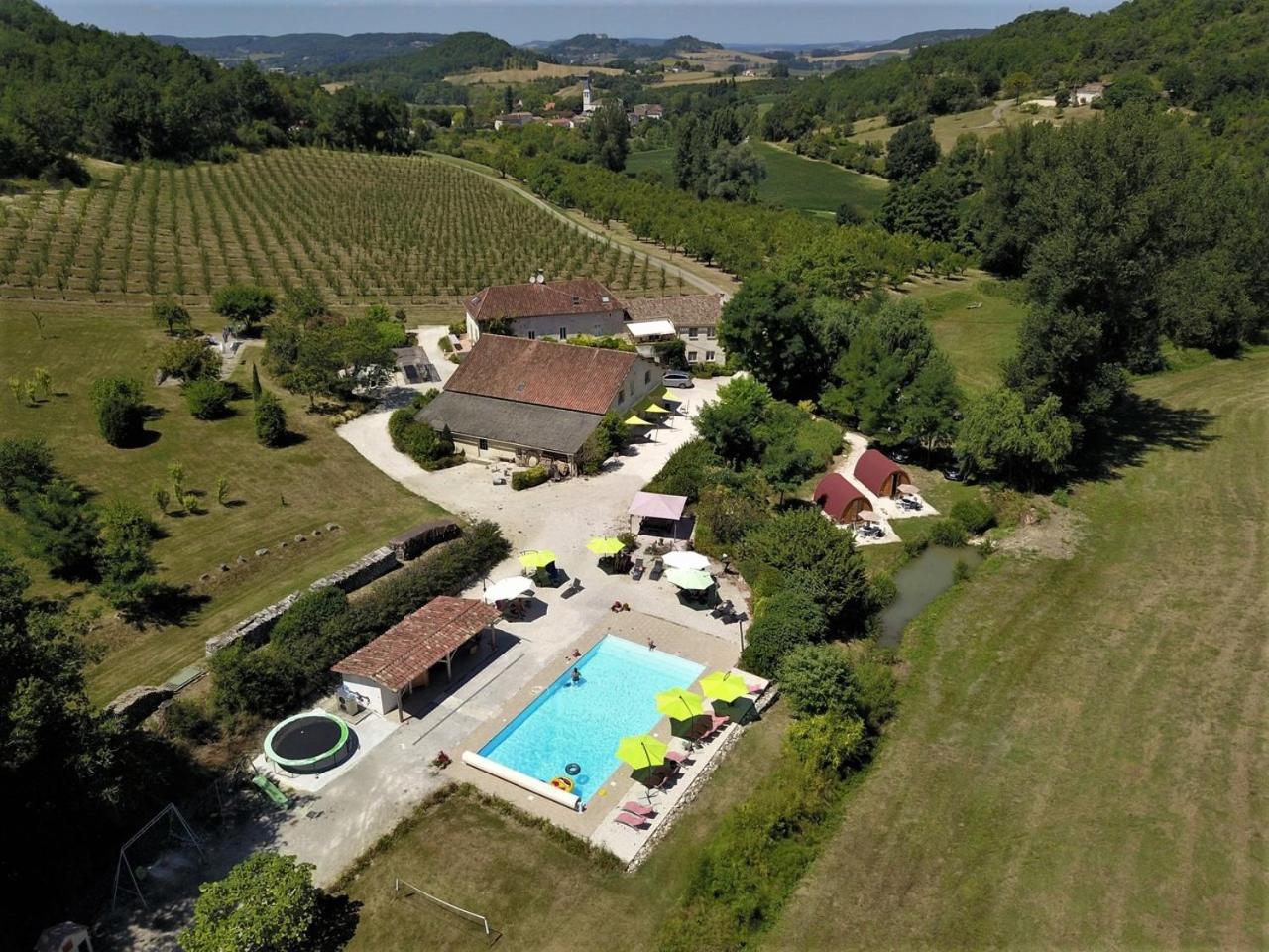 Hotel La Bordette à Valeilles Extérieur photo